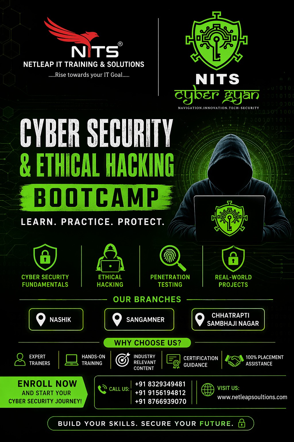 Cybersecurity Bootcamp Poster